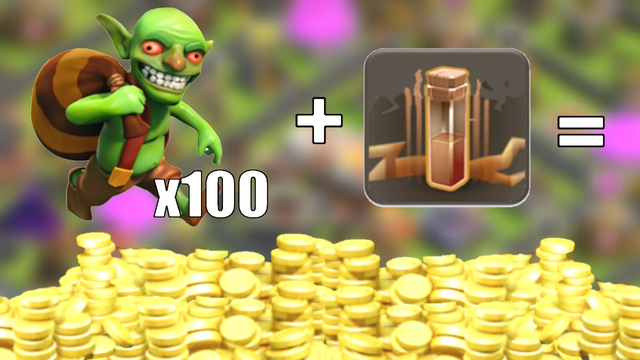 CLASH OF CLANS - STEAL LOOT EFFICIENTLY