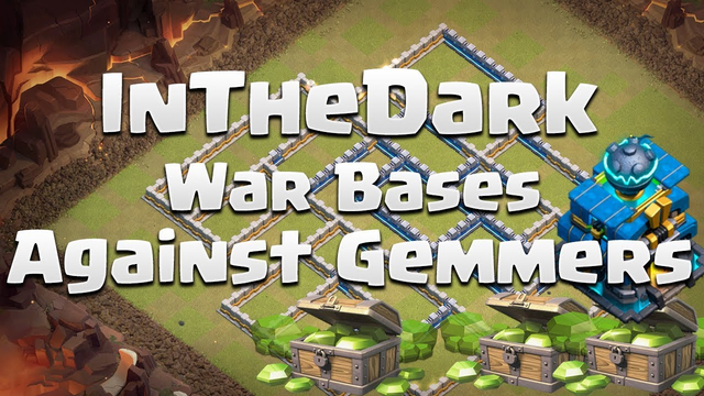 InTheDark WAR BASES vs Pay Clan Nubs - Clash of Clans