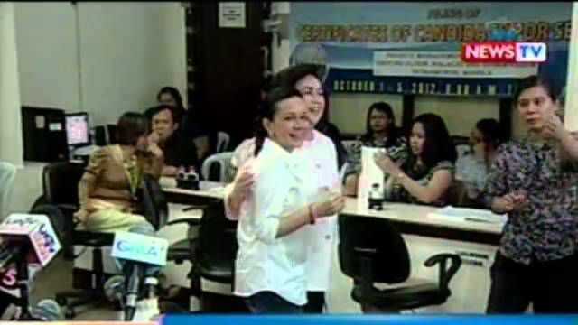 NTG: Estrada at Moreno, naghain ng COC sa pagka-Mayor at Vice Mayor ng Manila