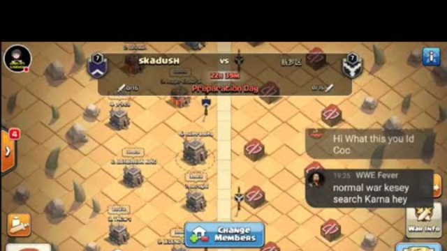 clash of clans live war attack and base attack tricks