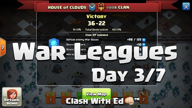 2 Star Pony 4 Lyfe - 99% Big Cri - War Leagues - House of Clouds - Day 3 - Clash of Clans