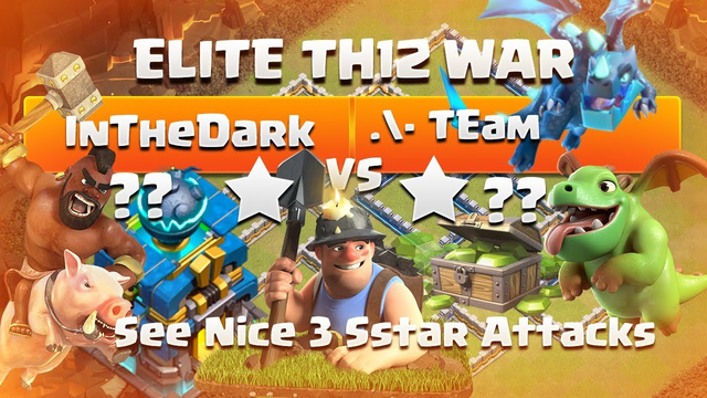 InTheDark vs .\- Team - My Patreon vs Me - See How They Attack - Clash of Clans