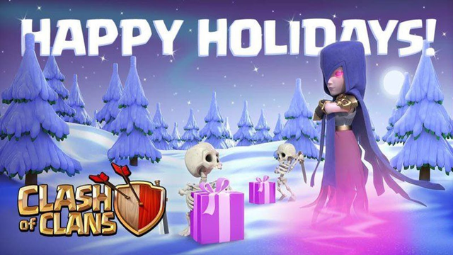 NEW UPDATE 2018 - All Christmas Trees In Clash of Clans - COC