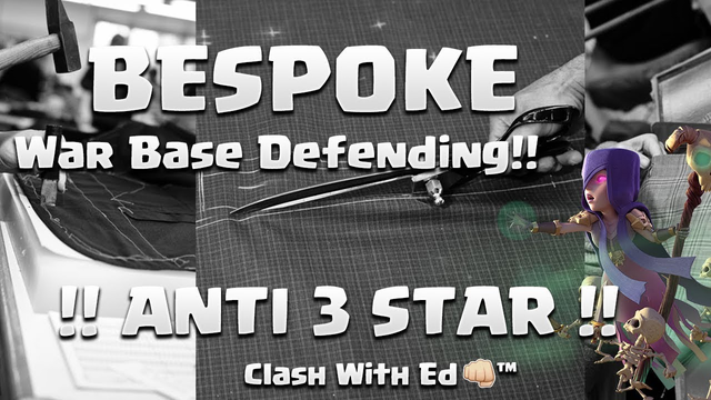 IMPOSSIBLE TO 3 STAR - Ed's Bespoke Bases - See It In Action - Clash of Clans