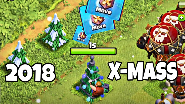 WHAT'S INSIDE CLASH OF CLANS CHRISTMAS TREE 2018 ! COC DECEMBER UPDATED 2018 - Clash of Clans