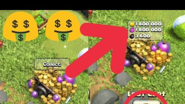 How to get BIG loot in coc and talk about GIVEAWAY