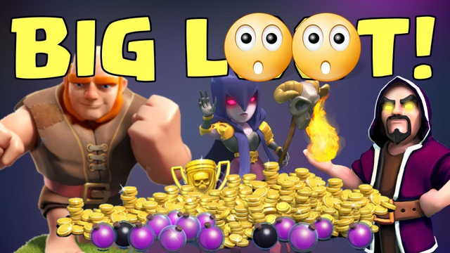 BIG LOOT WITH POOR MAN'S GOWIWI | Mister Clash - Clash of Clans