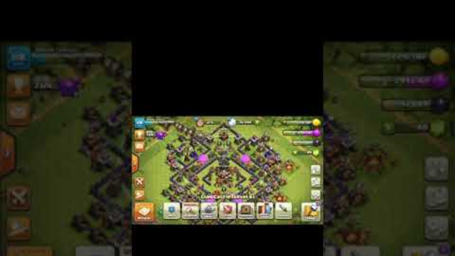 Clash of clans attack for miner freeze spell and healing spell