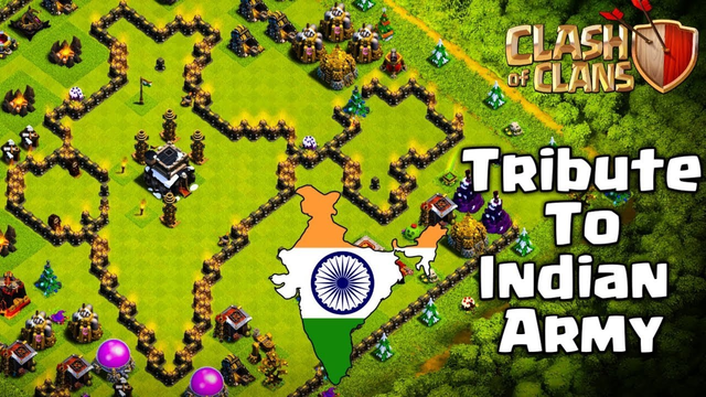 A TRIBUTE TO INDIAN ARMY | HAPPY REPUBLIC DAY FEAT. CLASH OF CLANS.