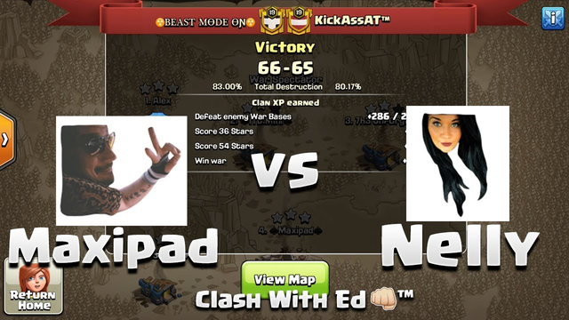 NELLY vs MAXIPAD - Who Will Win? - Lappen Wars - Clash of Clans