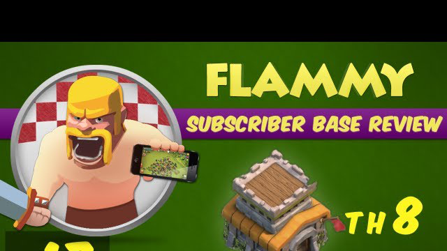Subscriber Base Review #17 - Town Hall 8 - Clash of Clans Defensive Strategy