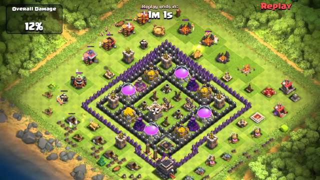 Clash of Clans  Farm attack strategy 12