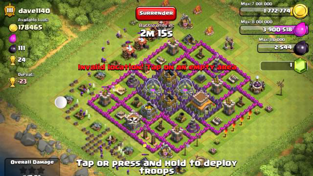 Clash of Clans  Farm attack strategy 14