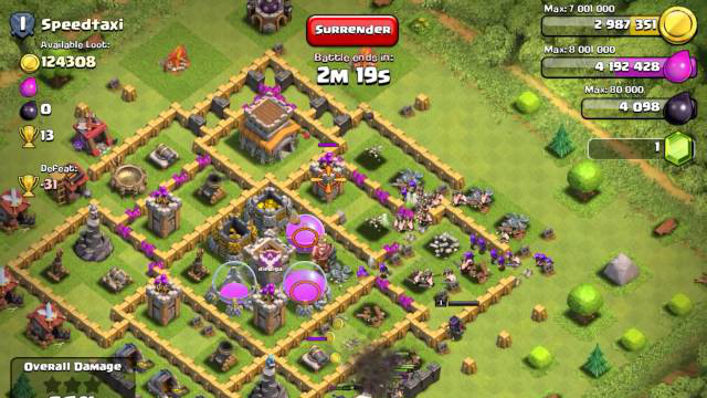 Clash of Clans  Farm attack strategy 10