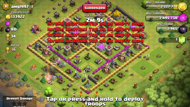 Clash of Clans  Farm attack strategy 8