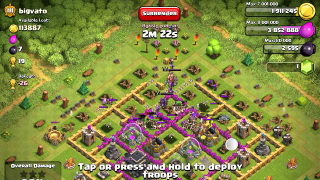 Clash of Clans  Farm attack strategy 3