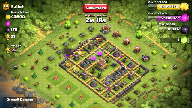 Clash of Clans Attack Strategy  Speed farming 10