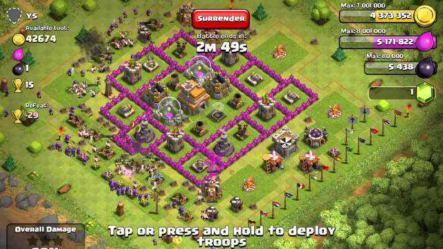 Clash of Clans Attack Strategy  Speed farming 6