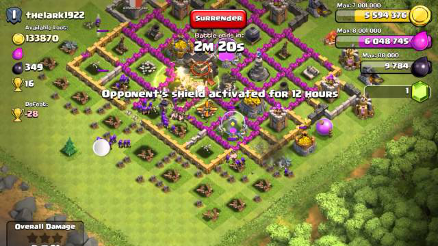 Clash of Clans Attack Strategy  Speed farming 4