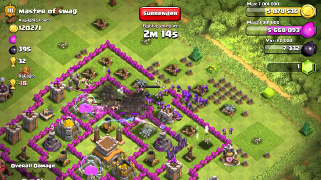 Clash of Clans Attack Strategy  Speed farming 3