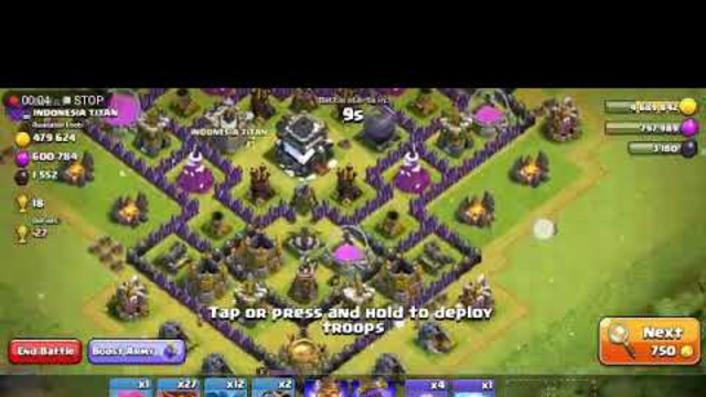 Best loon attack|clash of clans|mian usama