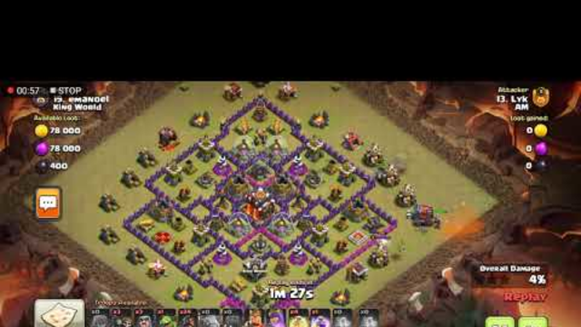 Clash of Clans TH10 Hogs Strat #5