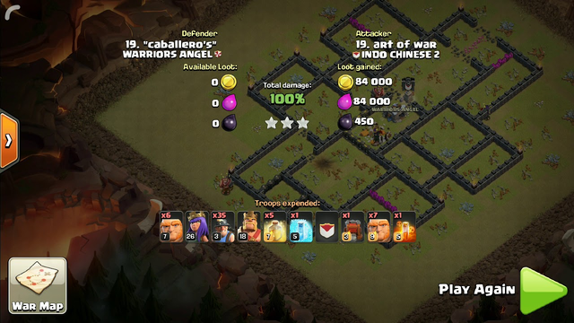 Clash of clans Miner Attack Townhall lv.10 is very easy