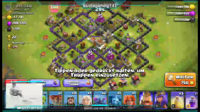 Clash of Clans Stream visit all bass