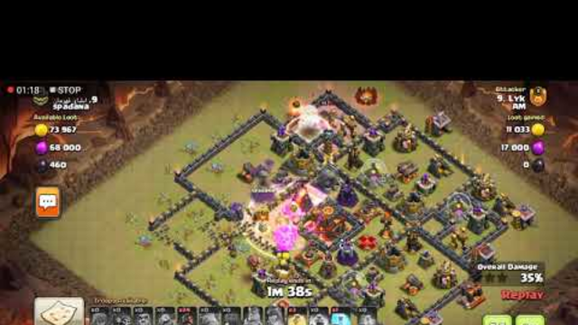Clash of Clans TH10 Hogs Strat #10