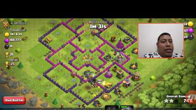 TH 9 Attack - Clash of Clans!!!