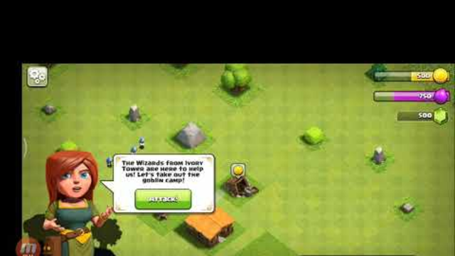 Clash of clans :- The begging