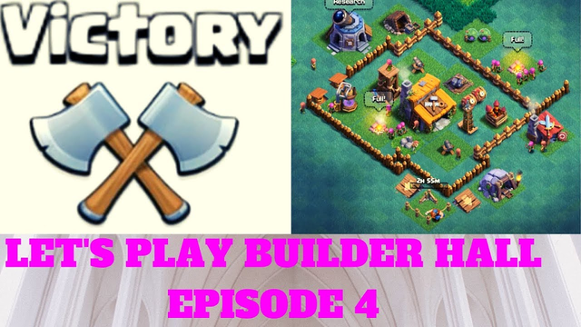 I CAN'T LOSE!!! LET'S PLAY BUILDER HALL EPISODE 4!!! - 