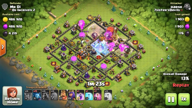 Clash of clans attack video games /android #21