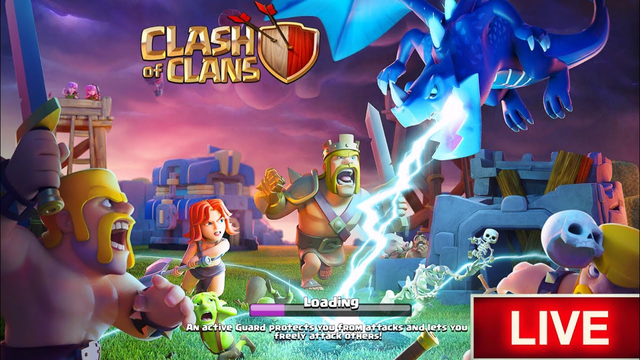 My Clash of Clans Stream for testing...