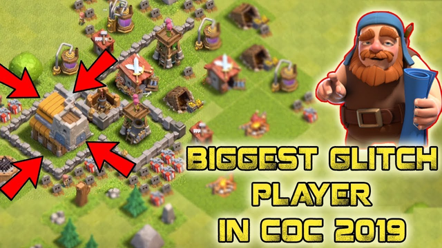 CLASH OF CLANS BIGGEST GLITCH RARE PLAYER IN HISTORY|STRANGE BUT EXIST #1
