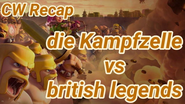 die Kampfzelle vs british legends | war recap | best of | TH 12 | COC clash of clans 03/19