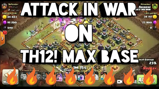 Top player! Legend|| TH12! Max Base||clash of clans attack in war! || 2019