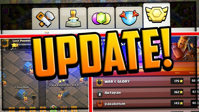 UPDATE - Clash of Clans Clan War League Changes and MORE!