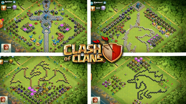 BEST LAYOUT EVER SEEN IN COC | Clash of Clans - 2019