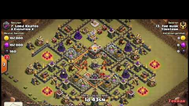 BoWiGi (Bowler, Witch, Giant) amazing war attack strategy / Clash of Clans