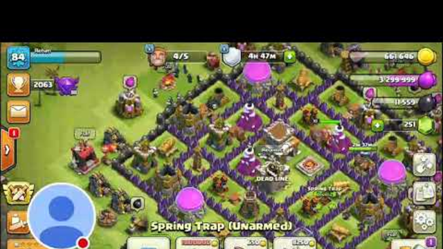 My Clash of Clans Town hall 8