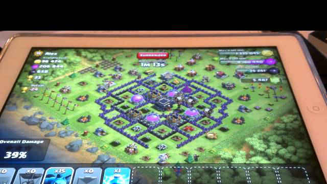 Clash of Clans - Level 6 Balloon Attack Strategy