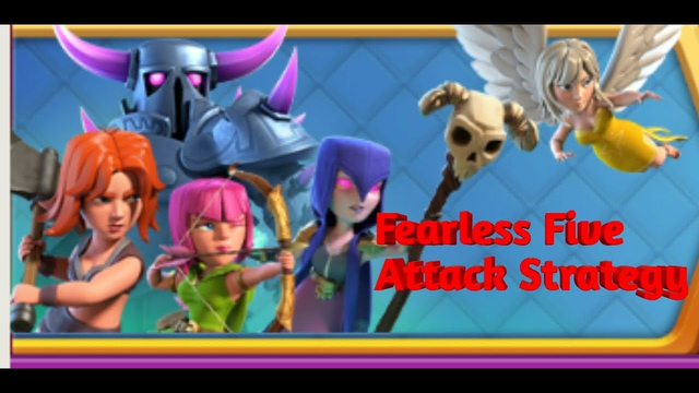 FearLess Five Attack Strategy ! Clash of clans! #Clashwalifelling