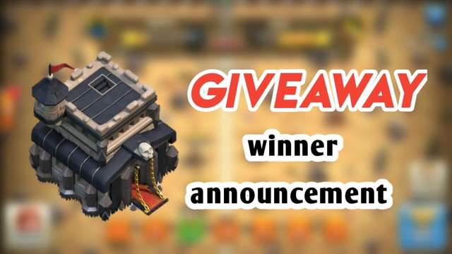 Th 9 giveaway winner announcement || live base visit || clash of clans