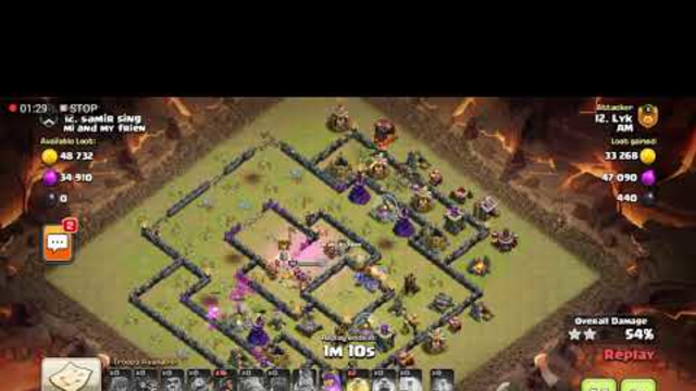 Clash of Clans TH10 Hogs Strat #16