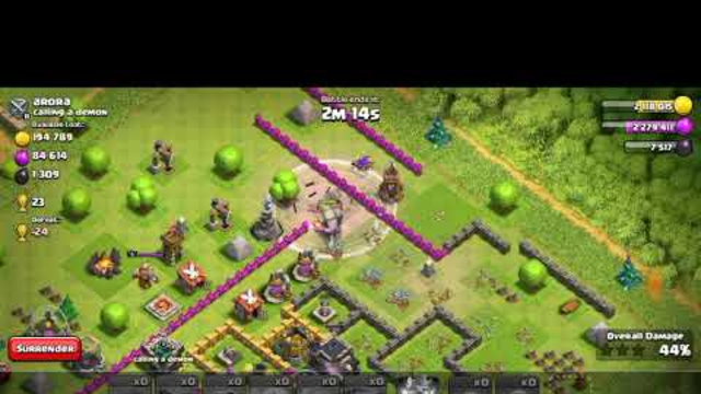 Noon plays clash of clans