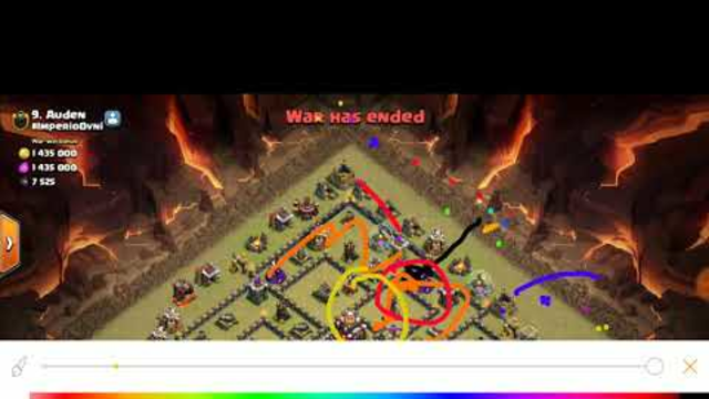Clash of Clans CWL attack th10 l Bowitch Slap 3*