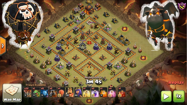 Clash of Clans - Th10 v Th10 - SuiLaLo Lava Loons FAIL AND CLEAN 3 Star Attack War