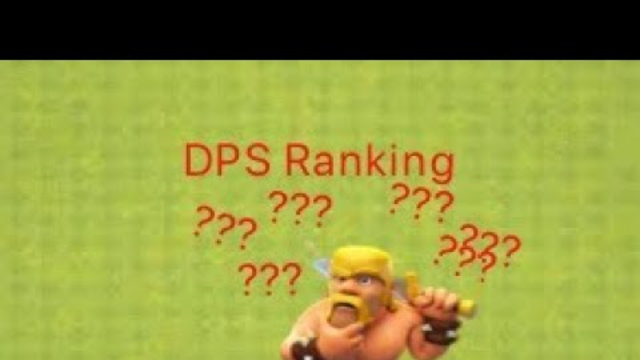 Dps ranking of Clash of clans troops #rechatgamer