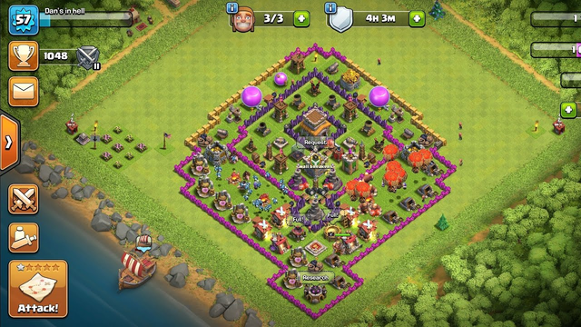 Rushed Th8 Clash Of Clans Stream